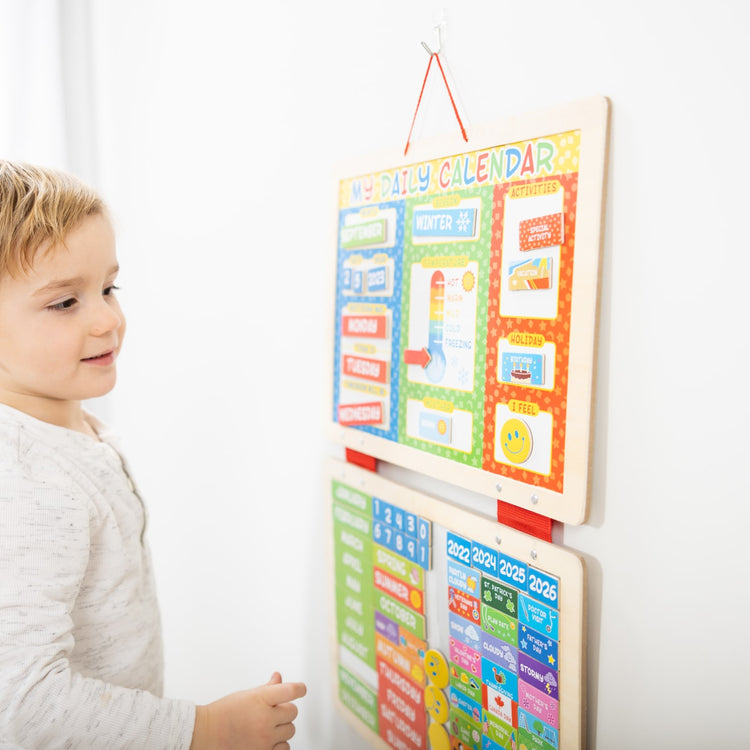 My Magnetic Daily Calendar Agora Gift Toys