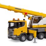 Bruder 03571 Scania Super 560R Liebherr Crane Truck with Light and Sound Module 28.12.10