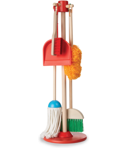 Dust! Sweep! Mop! Cleaning Play Set